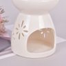 Suporte de vela cerâmica quente queimador óleo essencial difusor aromaterapia incenso lâmpadas porce - 1