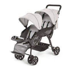 Carrinho de Passeio para Gêmeos Dou Cinza Multikids Baby - BB531 BB531 - 1