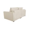 Sofá Retrátil Bipartido Cardeal Veludo Bege Claro 2,80m - 8