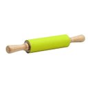 Ver imagem 1 de Rolo de Massa de Madeira Revestido Silicone Colorido Rolling Pin®:Verde
