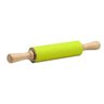 Rolo de Massa de Madeira Revestido Silicone Colorido Rolling Pin®:Verde - 1