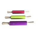Ver imagem 2 de Rolo de Massa de Madeira Revestido Silicone Colorido Rolling Pin®:Lilás