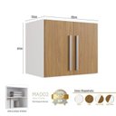 Ver imagem 4 de Módulo Aéreo 80cm 2 Portas em MDF Integrato