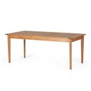 Ver imagem 2 de Conjunto Mesa de Jantar Retangular em Madeira Maciça 186cm com 8 Cadeiras Eames Eiffel - Branco