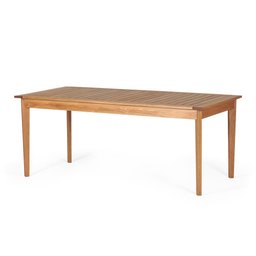 Conjunto Mesa de Jantar Retangular em Madeira Maciça 186cm com 8 Cadeiras Eames Eiffel - Branco - 2