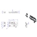 Ver imagem 2 de Kit 4 Fecho Fio Redondo 2.5" Ref. 20925 - Loth