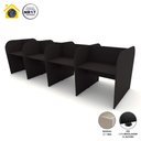 Ver imagem 4 de Plataforma de Trabalho Atendimento 8 Pessoas 3,70m Pre F5 Cor:preto