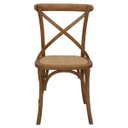 Ver imagem 7 de Kit 3 Cadeiras Decorativas Sala de Jantar Cozinha Danna Rattan Natural Bétula- Gran Belo