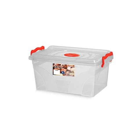 Caixa para Mantimentos Box Master 4 Litros com Trava Niquelart