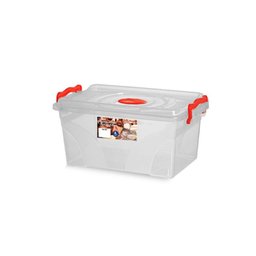Caixa para Mantimentos Box Master 4 Litros com Trava Niquelart - 1