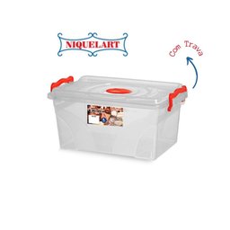 Caixa para Mantimentos Box Master 4 Litros com Trava Niquelart - 2