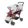 Carrinho De Passeio Para Gêmeos Double Vermelho Weego - 4021 4021 - 1