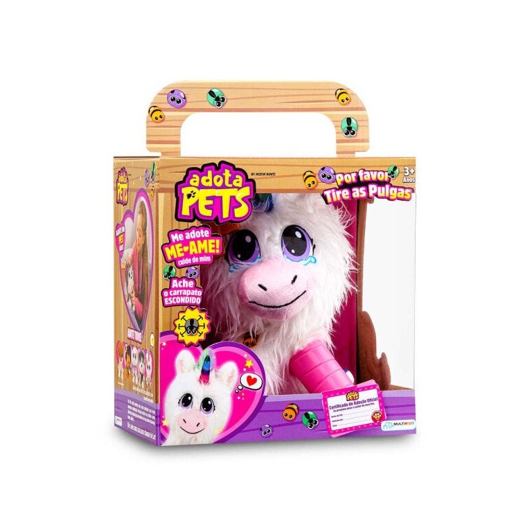 Adota Pets Dreamy com Acessórios Indicado para +3 Anos Multikids - BR1065 BR1065
