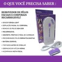 Ver imagem 6 de Depilador Elétrico Feminino Intimo sem Dor Sensor Usb Cor