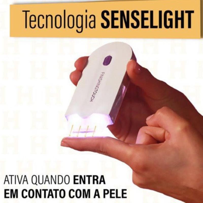 Depilador Elétrico Feminino Intimo sem Dor Sensor Usb Cor - 7