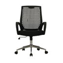 Ver imagem 7 de Cadeira Executiva Escritório Kingdom Pp Preta 