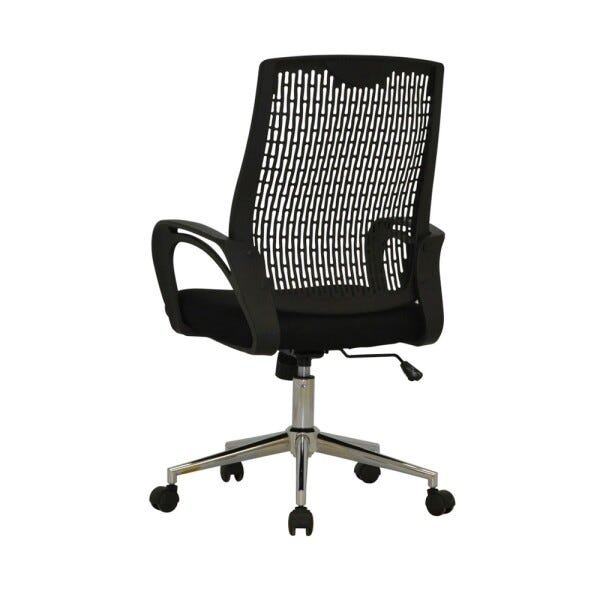 Cadeira Executiva Escritório Kingdom Pp Preta  - 8