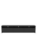 Ver imagem 1 de Rack Aspen 219 Cm - Preto Fosco