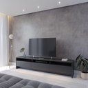 Ver imagem 1 de Rack Aspen 219 cm - Preto Fosco