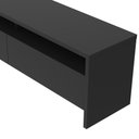 Ver imagem 4 de Rack Aspen 219 cm - Preto Fosco