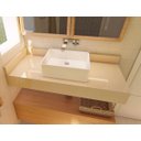 Ver imagem 1 de Bancada de Banheiro Quartzo Stone Italiano 70cmx40cm