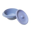 Ver imagem 6 de Cadeira Banheiro Cadeirante Deficiente Idoso Vaso Aço Resistente Dobravel