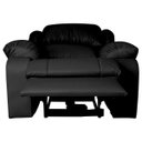 Ver imagem 5 de Poltrona do Papai Reclinável Elétrica Magnum Couro (PU) Preto - Gran Belo