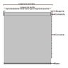 Persiana Rolo Blackout 160X160 Cinza - 3