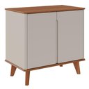 Ver imagem 1 de Aparador Buffet 2 Portas Mdf 85 Cm 22139 Cinamomo Off White Molci