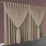 Cortina Blackout Blecaute Miami 5,00 X 2,60 Quarto Bege - 1