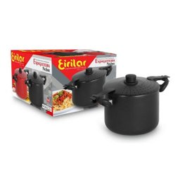 Panela Espagueteira de Alumínio com Antiaderente Teflon Eiriflon Nobre 4,5L - 2