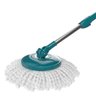 Mop Giratório Fit 3 em 1 com 3 Refis Diferentes Prático e Durável - 5