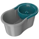 Ver imagem 3 de Mop Giratório Fit 3 em 1 com 3 Refis Diferentes Prático e Durável