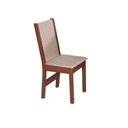 Ver imagem 3 de Conjunto Mesa Retangular Sophia com 4 Cadeiras Melina Fosca Asgard Bege Naturalle e Off White