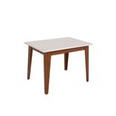 Ver imagem 2 de Conjunto Mesa Retangular Sophia com 4 Cadeiras Melina Fosca Asgard Bege Naturalle e Off White