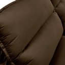 Ver imagem 6 de Sofa 2 Lugares Retrátil Reclinavel 200cm Veludo Marrom Andreza
