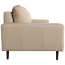 Ver imagem 6 de Sofá 2 Lugares Sala de Estar Recepção 2,00M Brad Couro Bege - Gran Belo