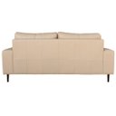 Ver imagem 5 de Sofá 2 Lugares Sala de Estar Recepção 2,00M Brad Couro Bege - Gran Belo