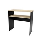 Ver imagem 4 de Aparador Buffet Balcão Sala de Estar Escritório 90x42cm Netmobil - Dubai/preto