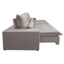 Ver imagem 2 de Sofá Grecia Veludo 02 Módulos de 80cm B25cm Meu Sofá Online B026 Veludo Prata