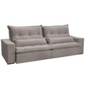 Ver imagem 3 de Sofá Grecia Veludo 02 Módulos de 80cm B25cm Meu Sofá Online B026 Veludo Prata