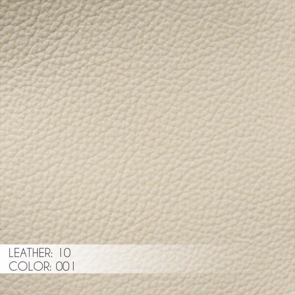 Sofá 3 Lugares Sala de Estar Rene Casual Couro Off White - Gran Belo - 4