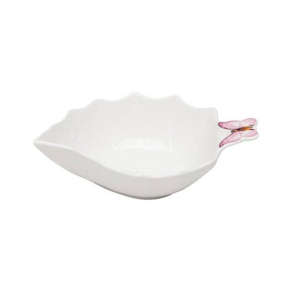 Bowl de Porcelana Folha Borboletas 17,5cm Rojemac - 3