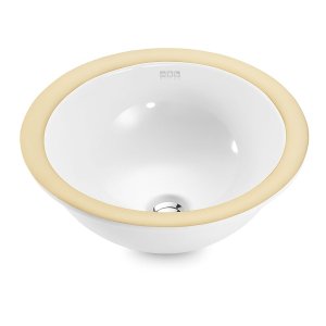 Mini Cuba de Embutir Banheiro Redonda de Embutir 26cm dotec