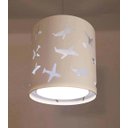 Ver imagem 2 de LUSTRE PENDENTE INFANTIL AVIÕES 25X25 CINZA