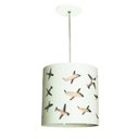 Ver imagem 1 de LUSTRE PENDENTE INFANTIL AVIÕES 25X25 CÁQUI