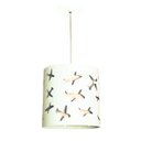 Ver imagem 1 de LUSTRE PENDENTE INFANTIL AVIÕES 25X25 CRÚ