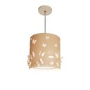 Ver imagem 2 de LUSTRE INFANTIL PENDENTE BORBOLETAS 25X25 INT. BRANCO