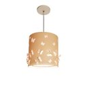 Ver imagem 2 de LUSTRE INFANTIL PENDENTE BORBOLETAS 25X25 INT. CRÚ