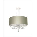 Ver imagem 1 de Lustre Pendente Cristal 40x15 Prata